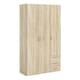 image 1 of Space Wardrobe 3 Doors 3 Drawers in Oak 2000