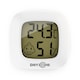 image 2 of Dryzone Digital Hygrometer (White, 6-Pack) Mini Magnetic Temperature & Humidity Monitor with Emoticon Display Battery Included