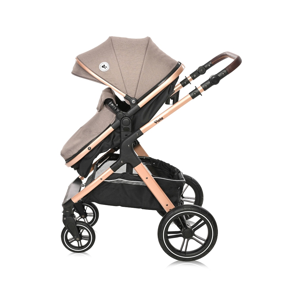 image 1 of Lorelli Viola 3 in 1 Travel System - Pearl Beige N/A