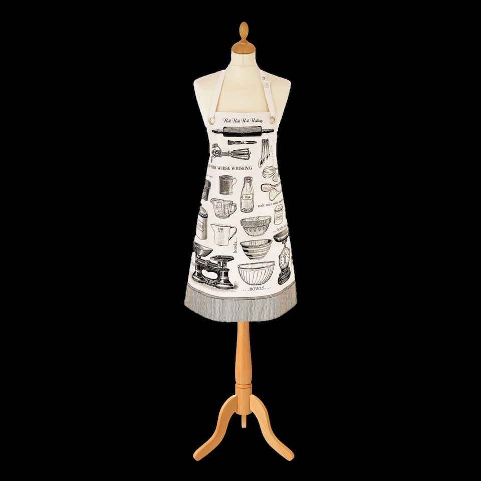 image 1 of Ulster Weavers Baking Apron - PVC/Oilcloth Beige