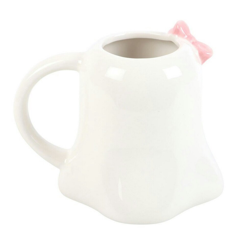 image 1 of Something Different Miss Boo Ghost Mug - White/Violet/Baby Pink - One Size
