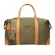 image 1 of Vinga Bosler Recycled Canvas Duffle Bag - Green - One Size | Green | One Size