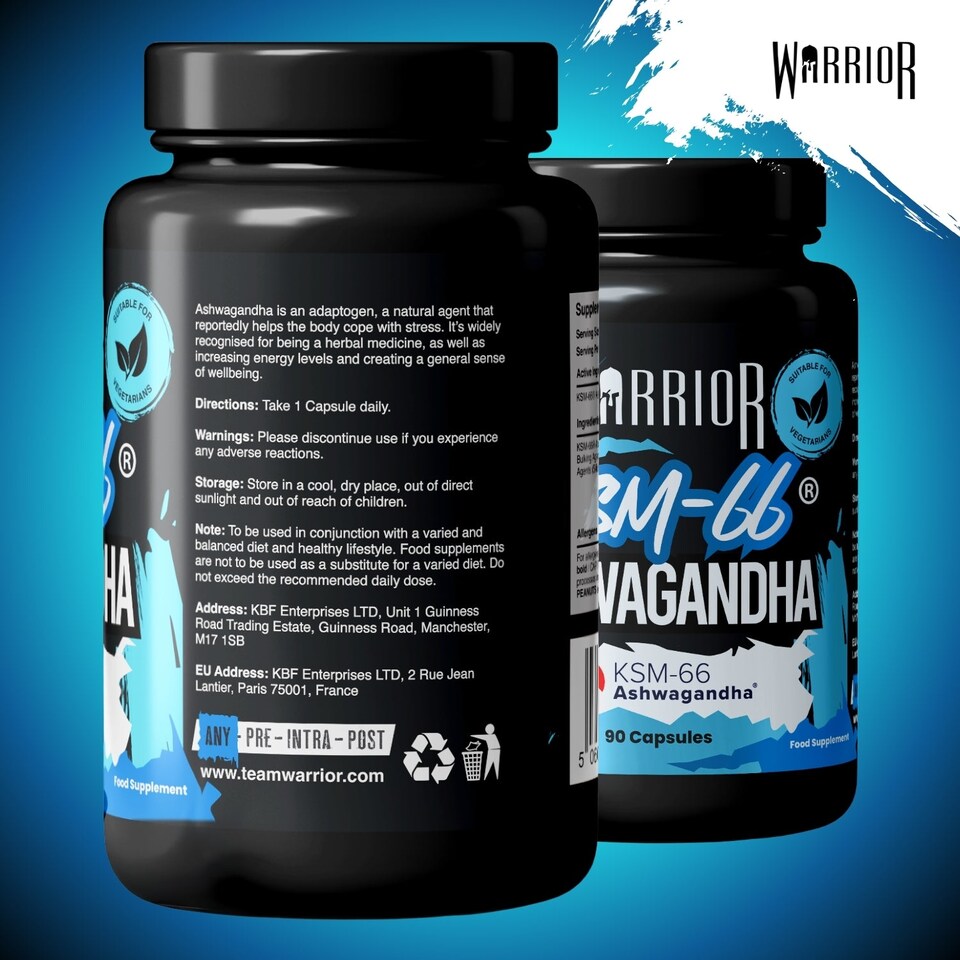 image 1 of Warrior Ashwagandha - 90 Capsules