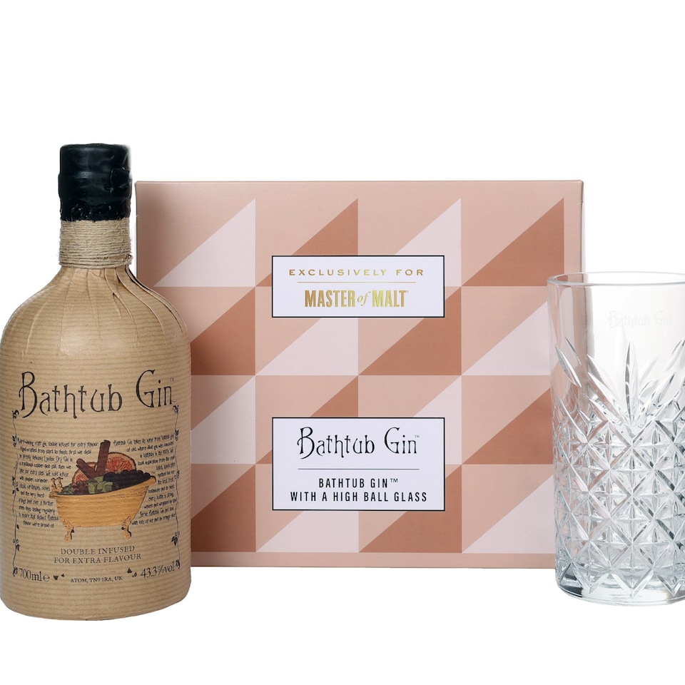 image 1 of Bathtub Gin Gift Set with Highball Glass | Clear