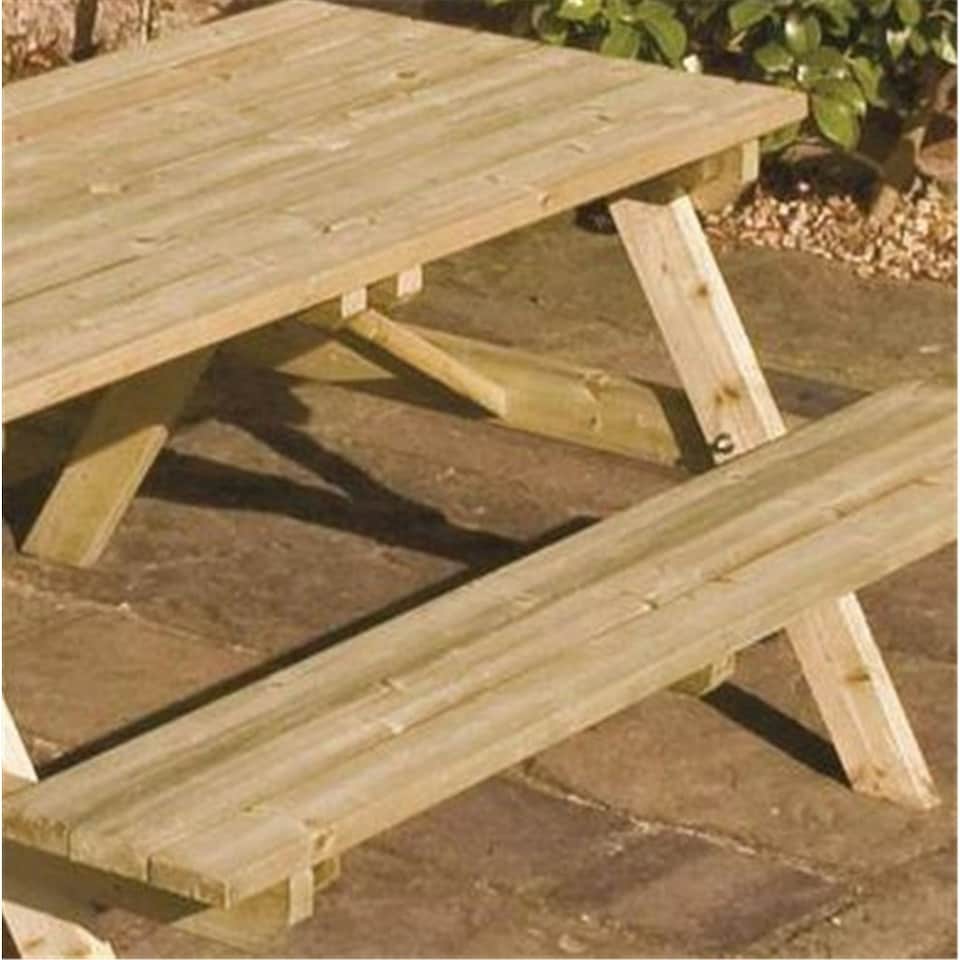 image 1 of Deluxe Picnic Garden Table (4ft x 5ft)