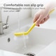 image 4 of 3Pcs Washing Up Brushes Non Slip Grip Built In Scraper Hanging Hole Cleaning