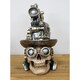 image 3 of Gifts Direct 2 U Steampunk Skull Camera Hat Ornament