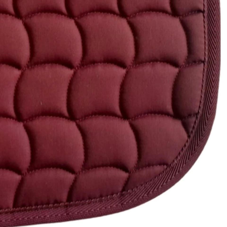 image 1 of Gallop Equestrian Quilted GP Pad Pink | Size: Small Pony
Colour: Fushia