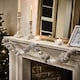 image 1 of White Frosted Garland - 120cm