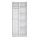 image 2 of Fribo 2 Door Wardrobe in White