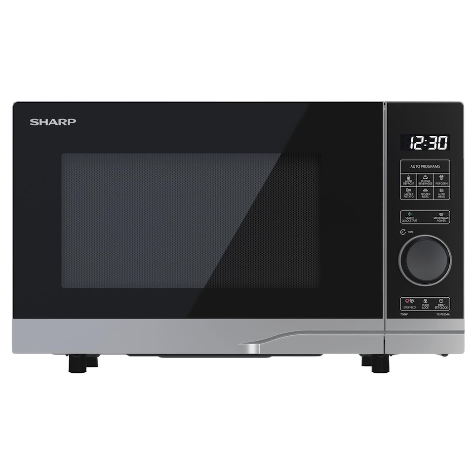 image 1 of Sharp 20L 700w Solo Microwave Silver