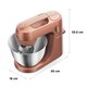 image 2 of Kenwood 800w Kenwood Go Stand Mixer Clay Red