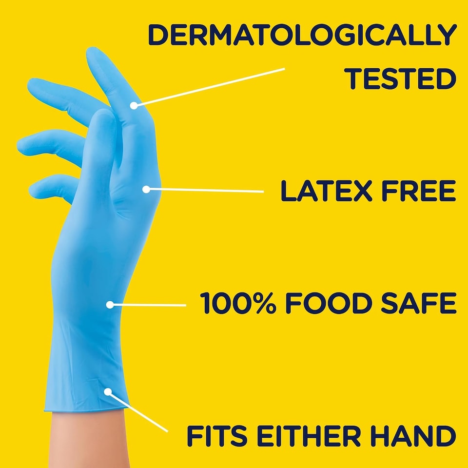 image 1 of Marigold Multi-Purpose Disposable Food Safe Durable Latex Free Gloves M/L 40pcs