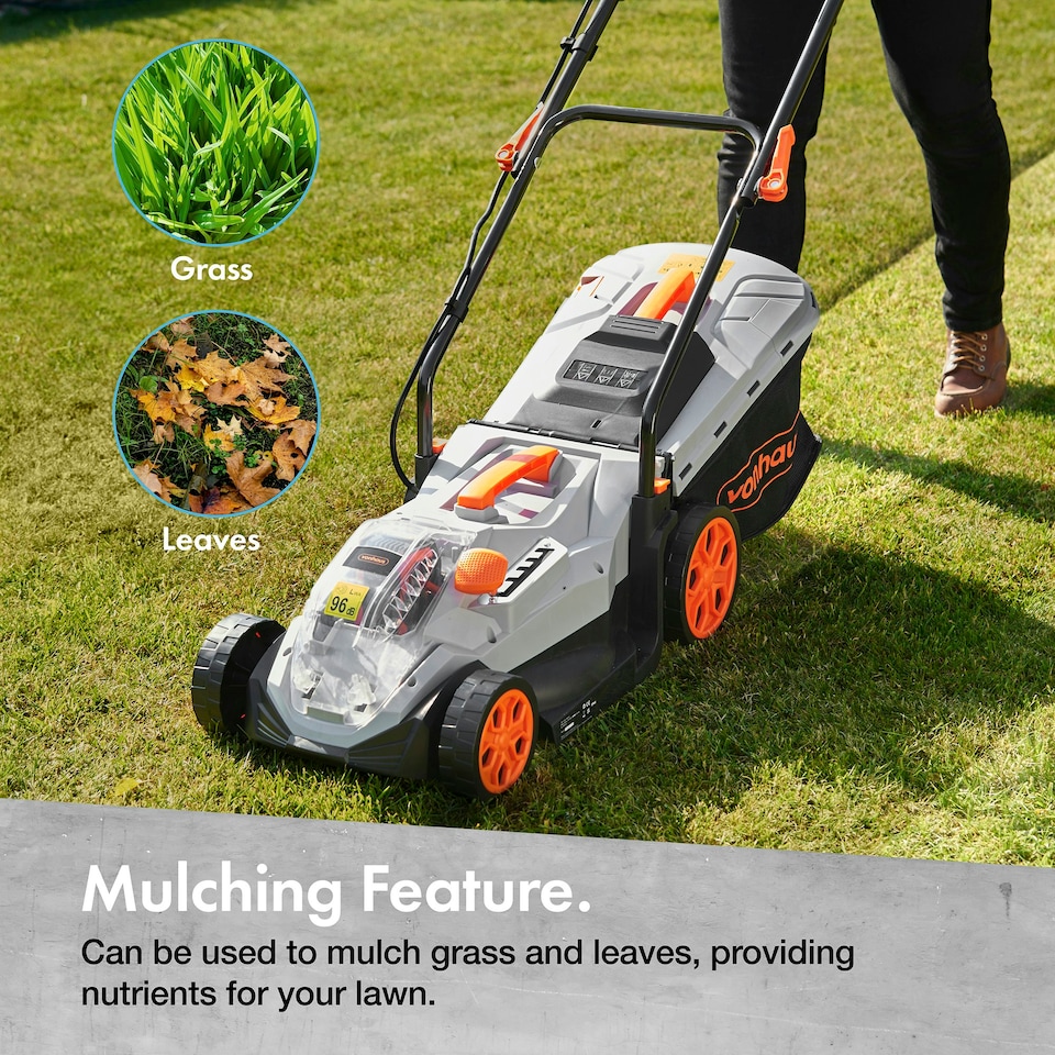 image 1 of VonHaus Cordless Lawnmower with 40V Battery