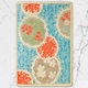 image 2 of Set Of 12 Placemats And Coasters With Designer Artwork And Wood Bottom
