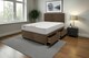 image 1 of Emily Naples Bed Set With Mattress, 2 Drawers Same Side & 24"Headboard