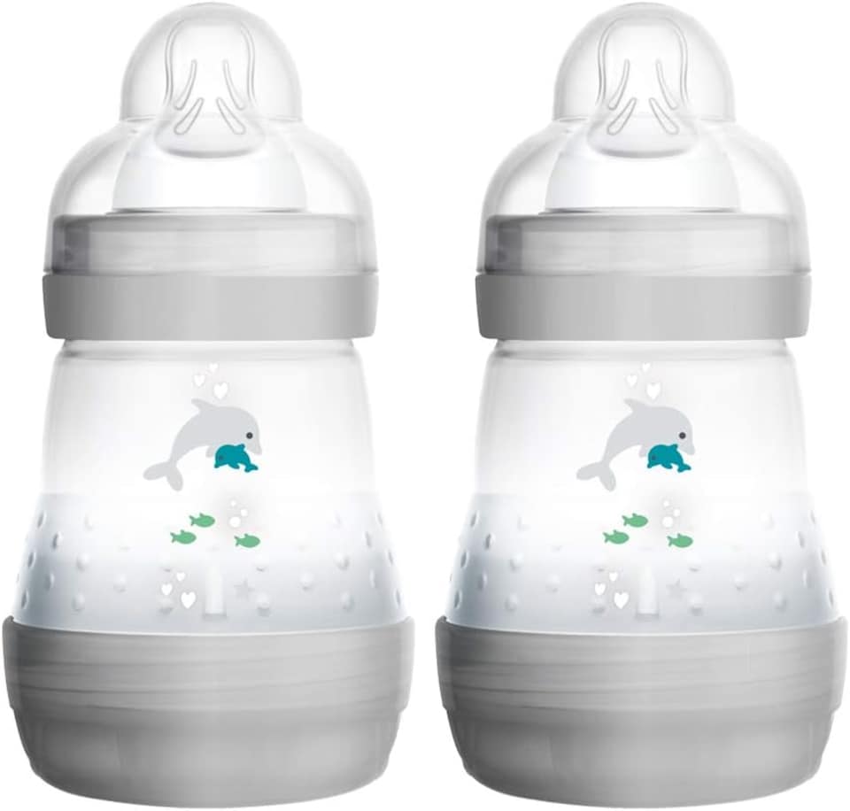image 1 of MAM Easy Start Self Sterilising Anti-Colic Bottle & Microwave Steriliser Set