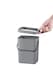 image 5 of Puro Hanging Compost Caddy 3L | Grey | Dark Grey | 3L