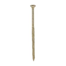 Timco - Velocity Premium Multi-Use Screws - PZ - Double Countersunk - Yellow (Size 4.0 x 80 - 200 Pieces)