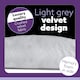 image 3 of Aamira Pregnancy Maternity Pillow, 140x65x20cm C Shaped Memory Foam | Silver | Light Grey | 140x65x20cm | Silver | Light Grey | 1