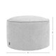 image 6 of icon Round Chenille Bean Bag Pouffe Sage Green Large Chenille Footstool Green