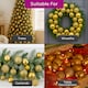 image 4 of Christmas Tree Ornaments Baubles Set | Gold | Gold