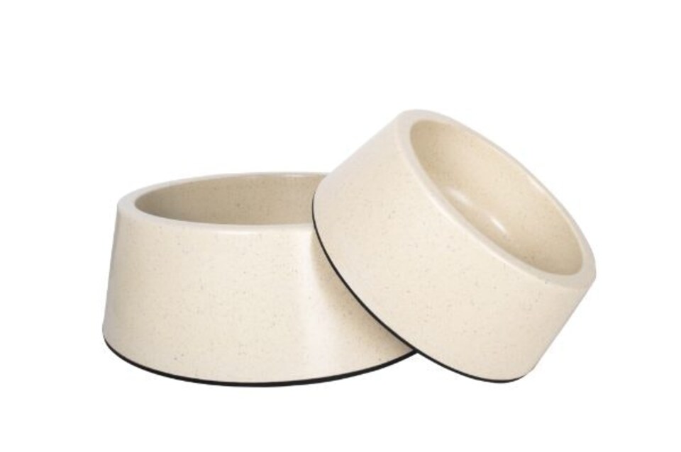 Bamboo Bowl Natural Cat & Dog Single Bowl