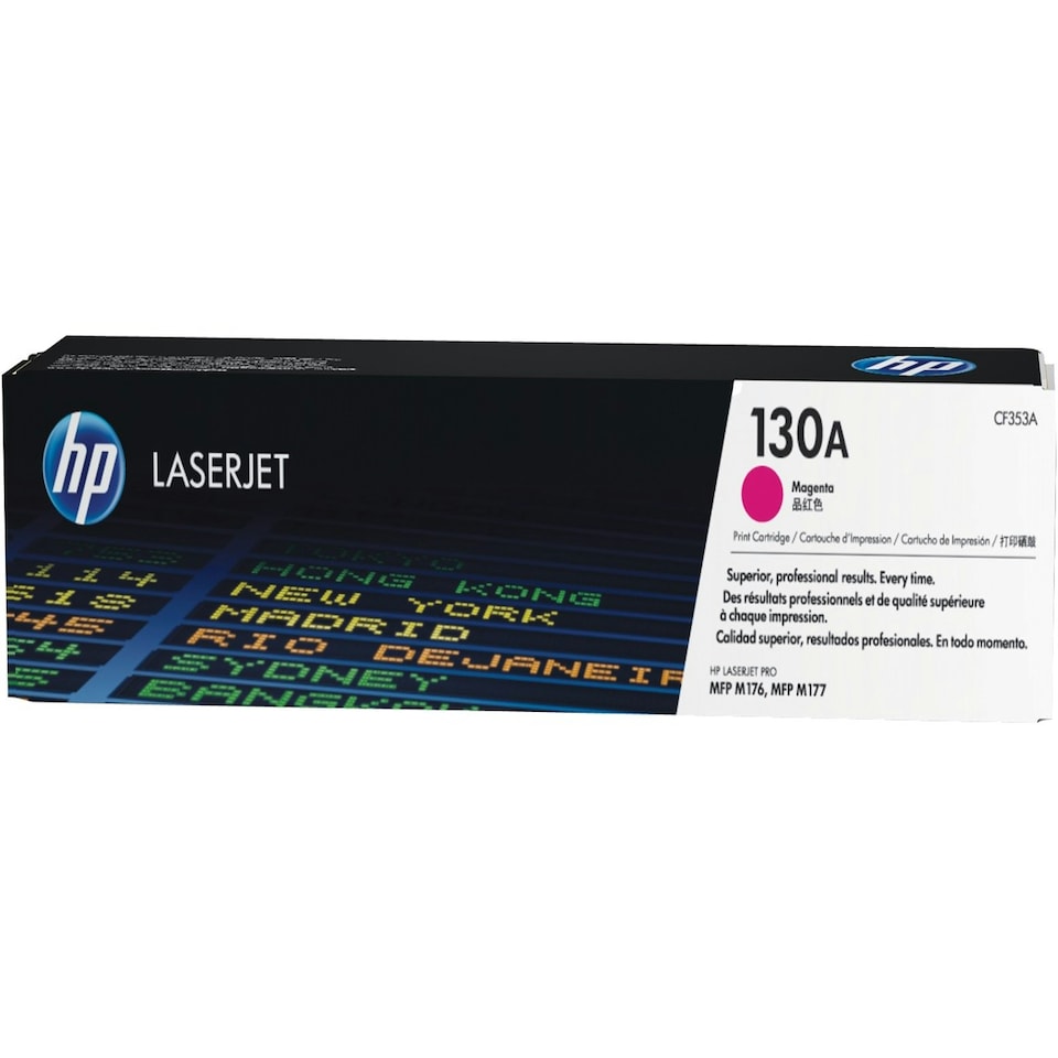 HP 130A Magenta Standard Capacity Toner 1K pages for HP Color LaserJet Pro M176/M177 - CF353A N/A