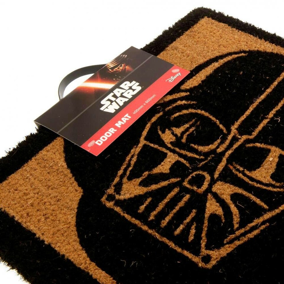image 1 of Star Wars The Dark Side Doormat - Brown - One Size