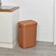 image 3 of 55L Plastic Rattan Laundry Basket | Cream | 1