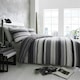 image 3 of Simply Stripes Duvet Cover Set - Double - Charcoal