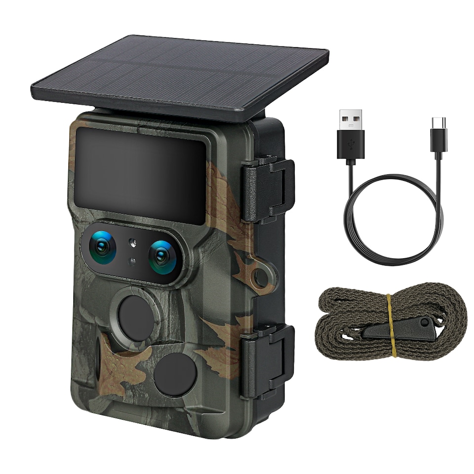 image 1 of Centra Solar Trail Camera 4K Dual Lens WiFi Bluetooth Wildlife Night Vision