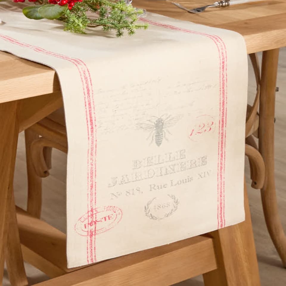 image 1 of Belle Jardinere Table Runner N/A