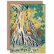 image 1 of Hokusai Kirifuri Waterfall Kurokami Mountain Japanese Greeting Card