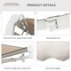 image 6 of Outsunny Garden Door Awning Retractable Canopy Electric Patio Shelter 3M 