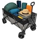 image 1 of 120L Foldable Utility Trolley Garden Home Camping Festivals No Assembly 120kg Load