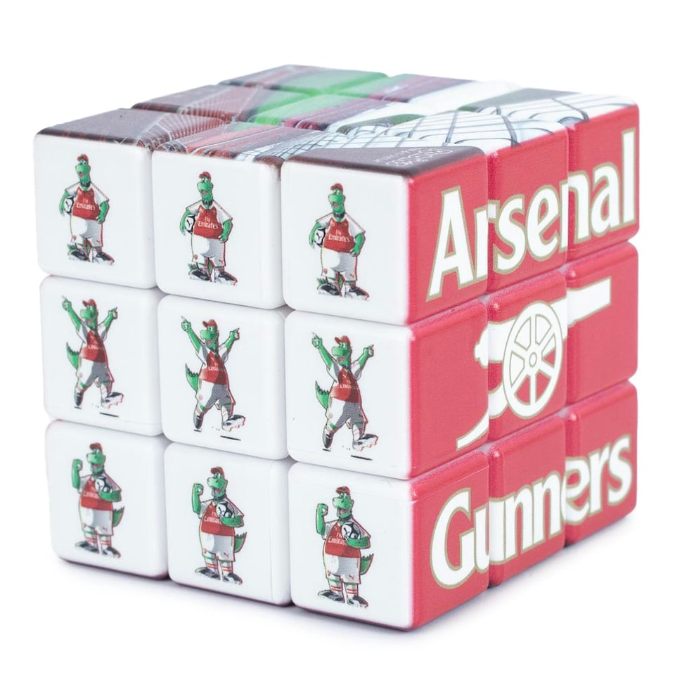 image 1 of Arsenal FC Puzzle Cube - Red/White - One Size