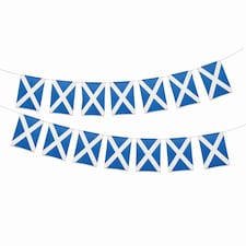 Hootyballoo Scotland PE Flag Bunting 6m