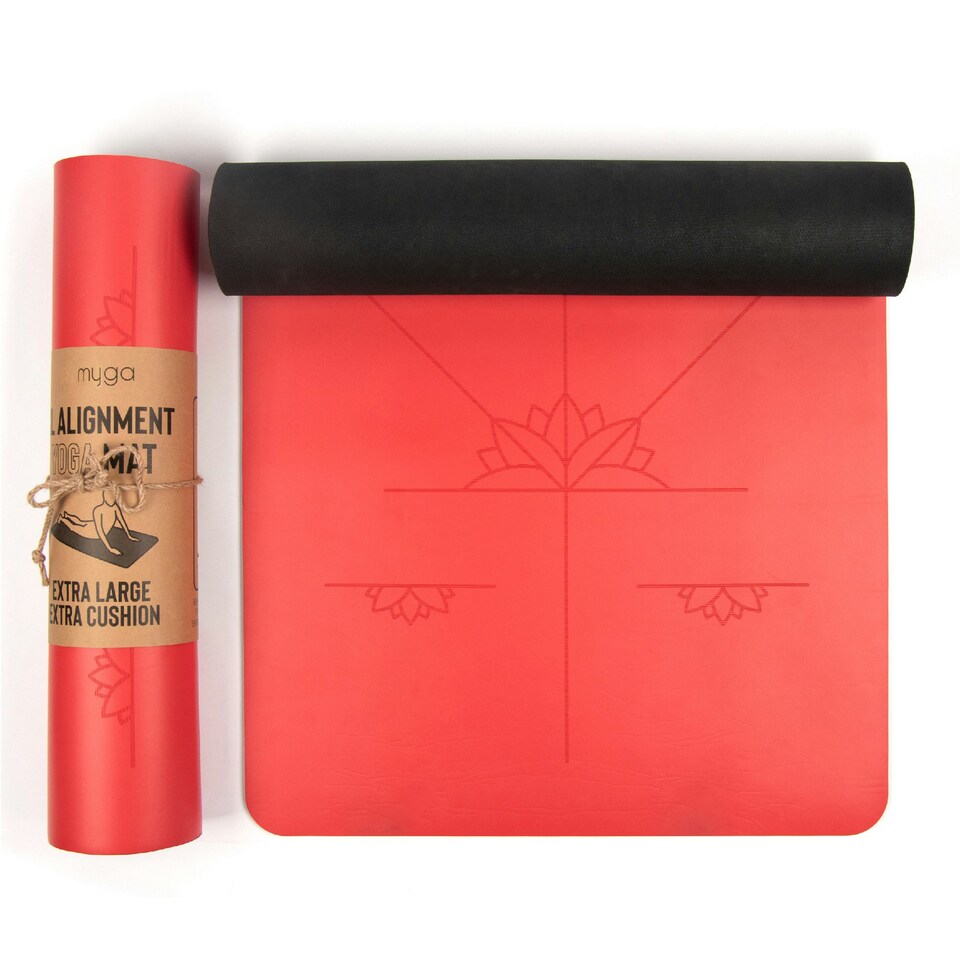 image 1 of Myga Red Extra Large Alignment mat