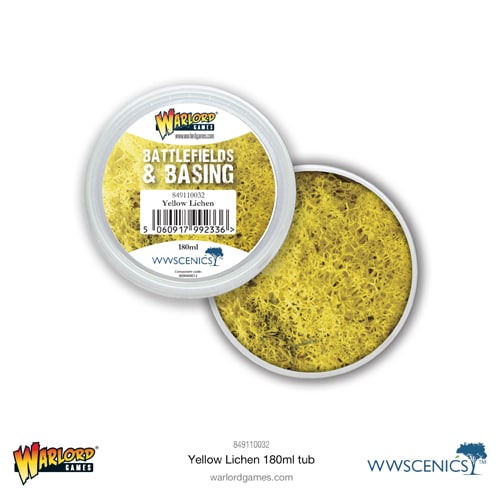 Battlefields & Basing: Yellow Lichen (180ml) - Brand New