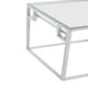 image 4 of Allure Silver Side Table | Silver