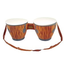 Inflatable Bongo Drums with Strap 62cm