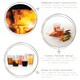 image 2 of Duralex Provence Drinking Glasses - 250ml Tumblers for Water, Juice - Pack of 6 Clear