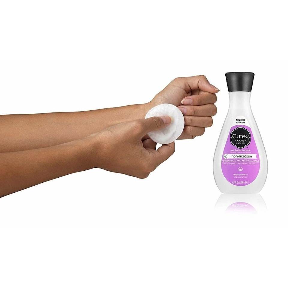 image 1 of Cutex Non‑Acetone Nail Polish Remover 200 ml