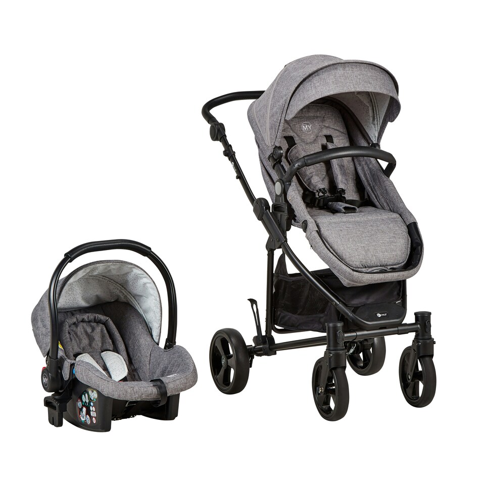 image 1 of Mychild® Vamos R129 Travel System, Grey