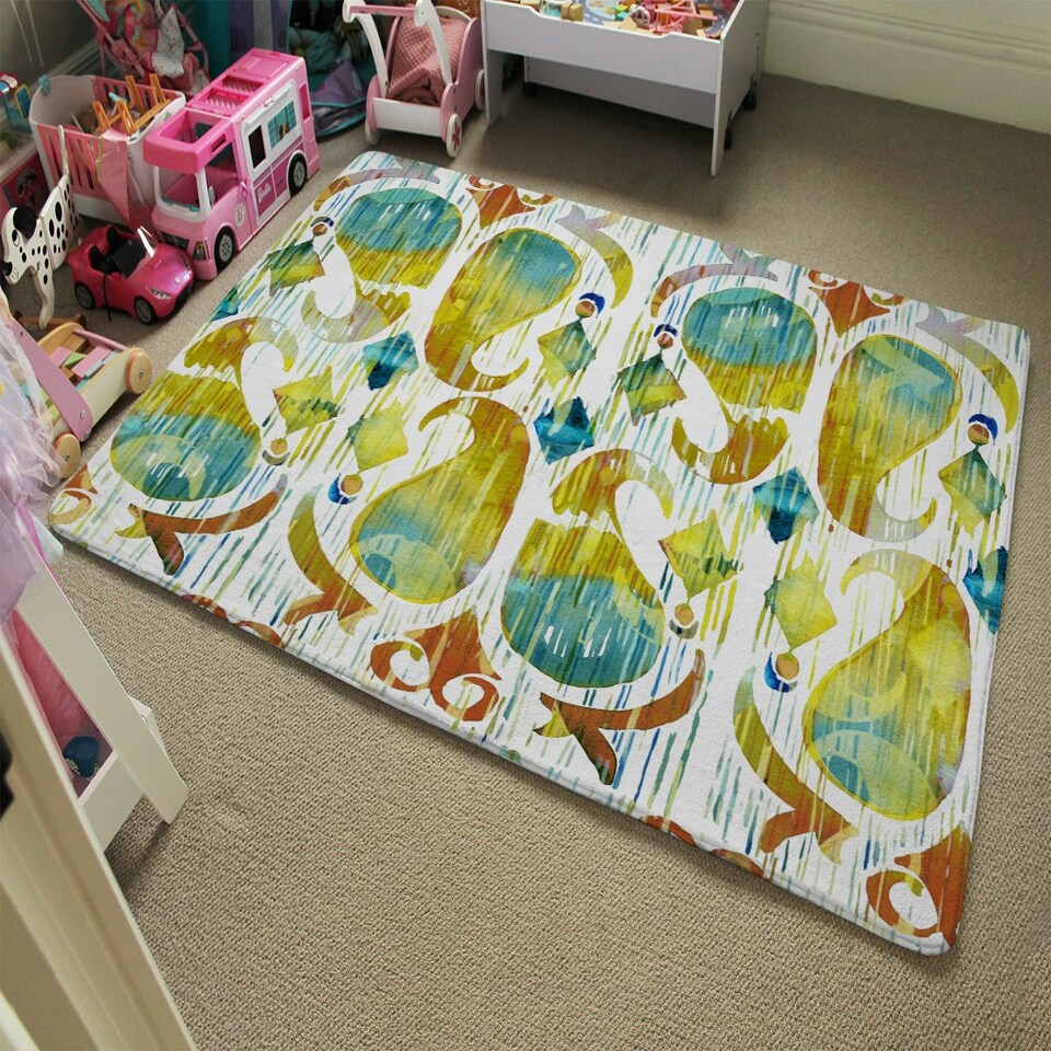 image 1 of Ikat vibrant (Rug) Multi | XL: 160x230cm
