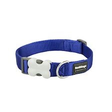 Dog Collar Classic Dark Blue Blue | M