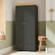 image 4 of Tutti Bambini Rio 3pc Room Set - Slate/Oak
