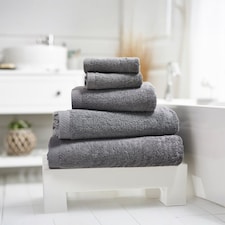 Egyptian Cotton Spa Quality Absorbent Soft & Premium Comfort Bathroom Towels | Grey | Grey