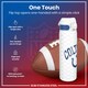 image 3 of Leak Proof Slim Water Bottle, Stainless Steel, NFL, 600ml (20oz) | White | NFL Colts | One Size